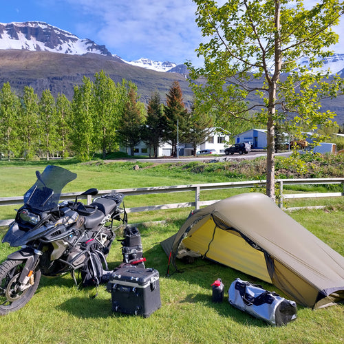 Motorrad-Camping in Skandinavien (Online)