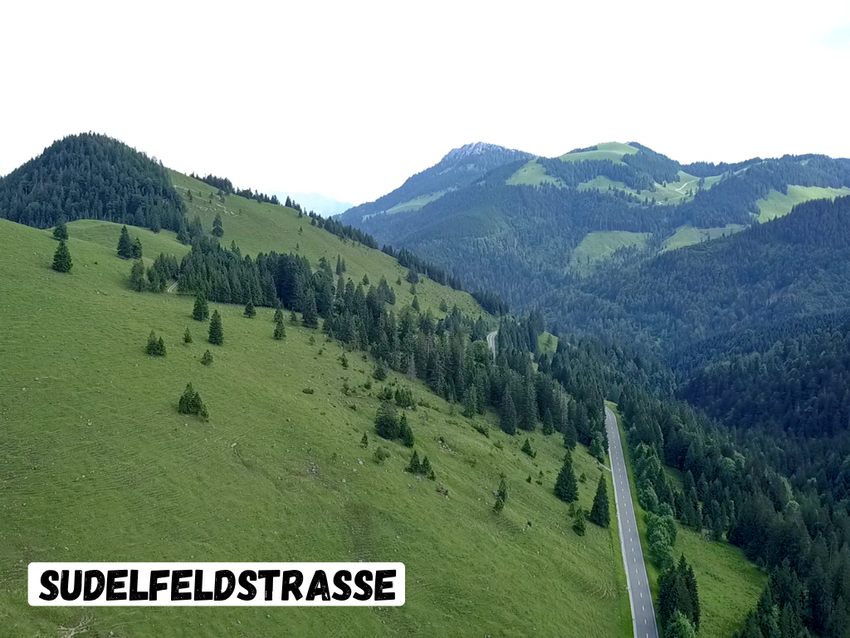 GPX-Datei: Motorradreise Deutsche Alpenstraße - Entlang der höchsten Gipfel Deutschlands