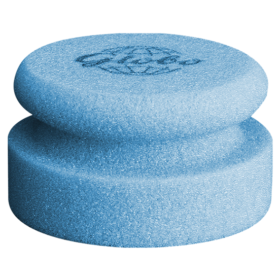 Handpolier-Puk Blau
