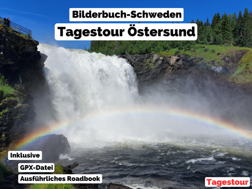 GPX-Datei: Motorradtour rund um Östersund - Das Bilderbuch-Schweden