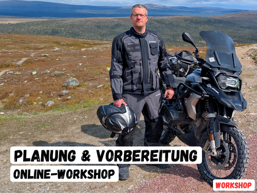 Planung & Vorbereitung deiner Motorradreise (Online)