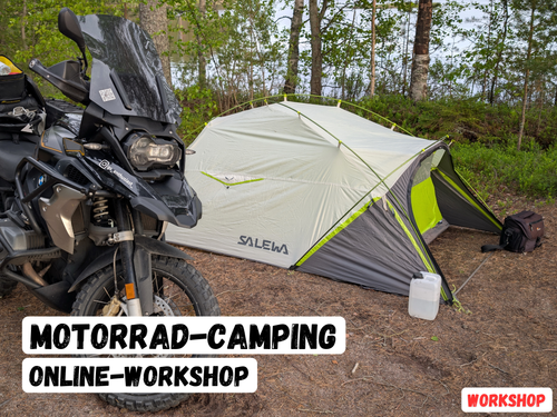 Motorrad-Camping in Skandinavien (Online)