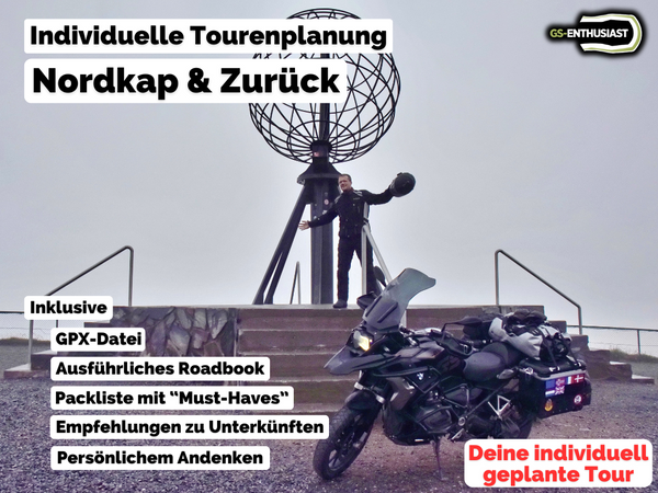 Individuell geplante Motorradreise ans Nordkap & wieder zurück: Erfülle dir deinen Traum!